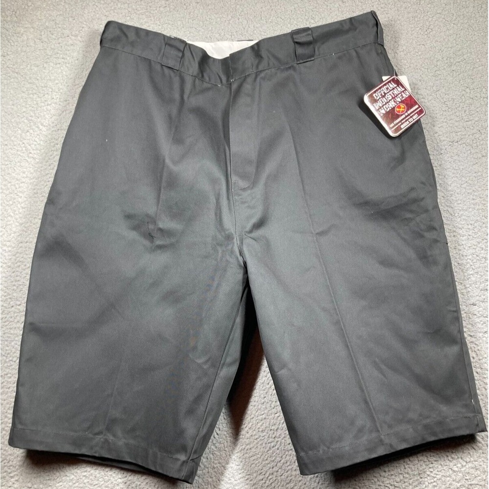 Official Industrial Workwear Shorts Mens 42 Gray Utility Cell Phone‎ Pocket NEW